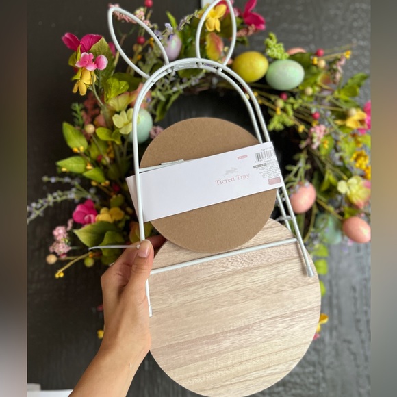 ✨NEW🐰Target Bullseye Playground Tiered Bunny Tray🌷 - Picture 2 of 7